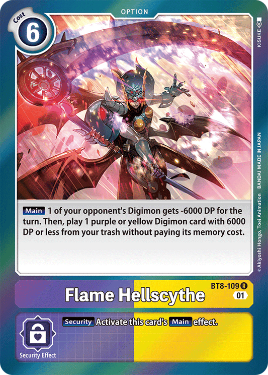 BT8-109 Flame Hellscythe Single