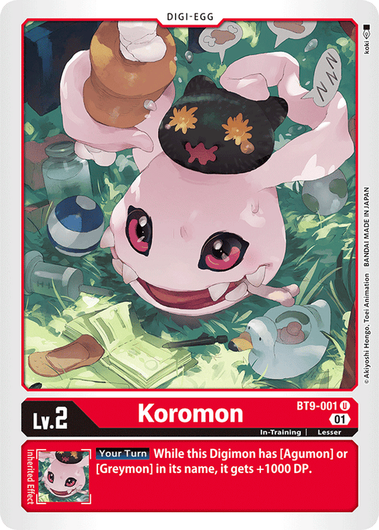 BT9-001 Koromon Single