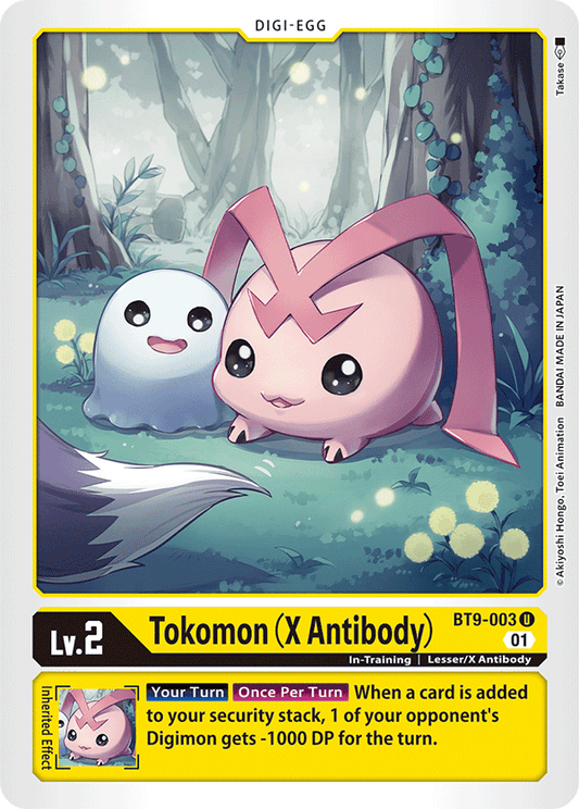 BT9-003 Tokomon (X Antibody) Single