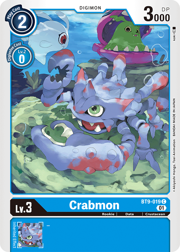 BT9-019 Crabmon Single