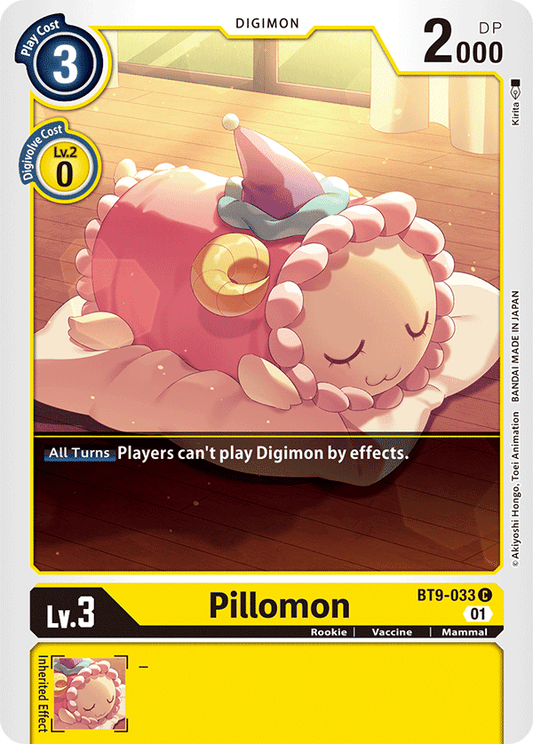 BT9-033 Pillomon Single