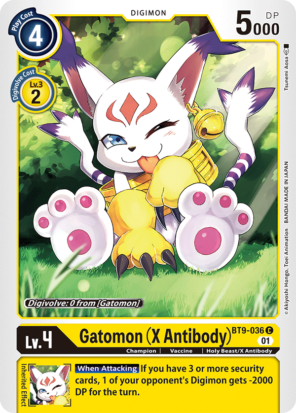 BT9-036 Gatomon (X Antibody) Single