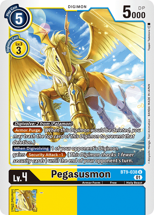 BT9-038 Pegasusmon Single