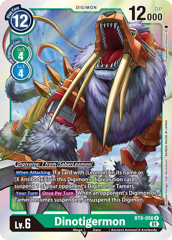 BT9-056 Dinotigermon Single