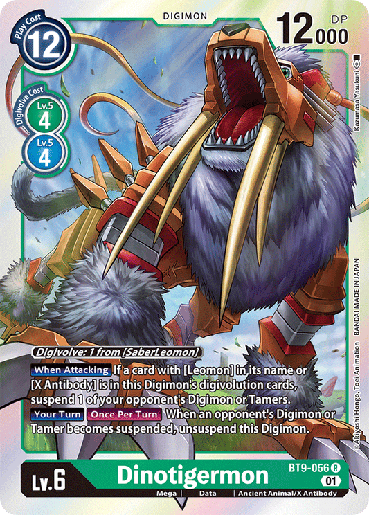 BT9-056 Dinotigermon Single