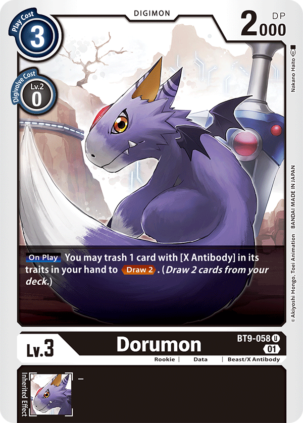 BT9-058 Dorumon Single