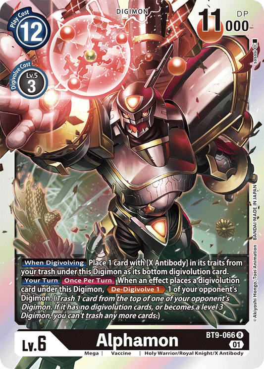 BT9-066 Alphamon Single