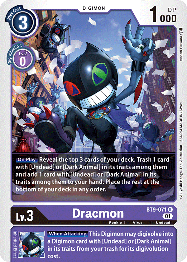 BT9-071 Dracmon Single