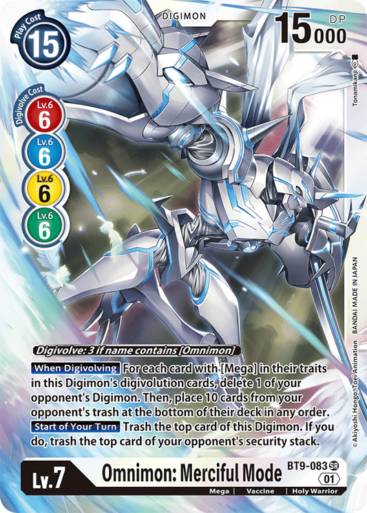 BT9-083 Omnimon: Merciful Mode Single