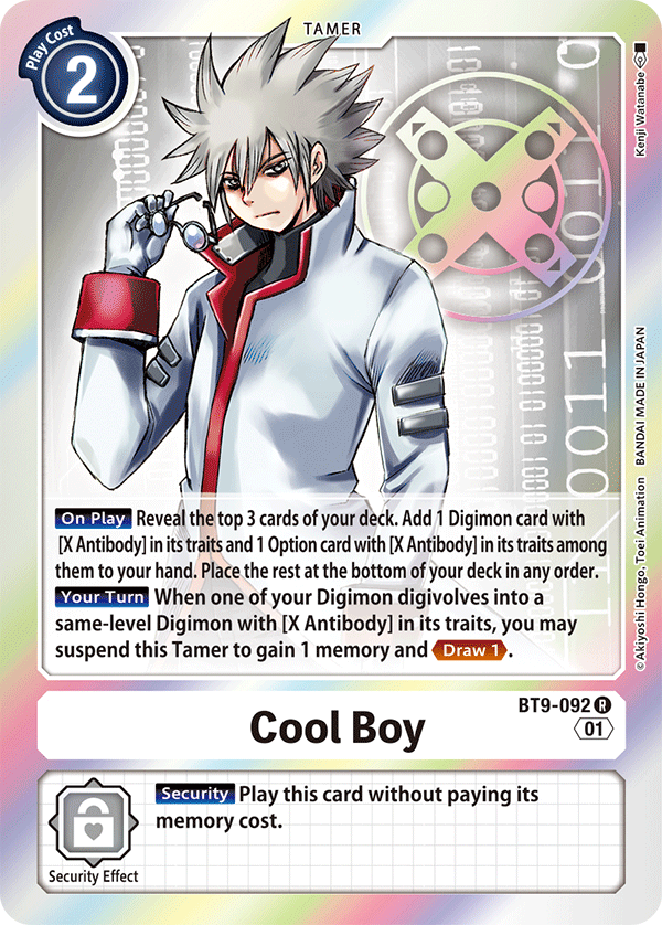 BT9-092 Cool Boy Single