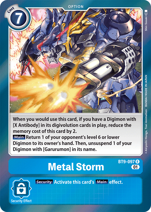 BT9-097 Metal Storm Single