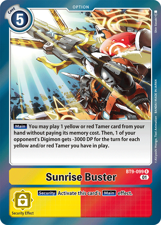 BT9-099 Sunrise Buster Single