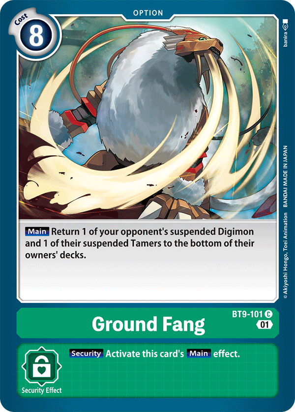 BT9-101 Ground Fang Single