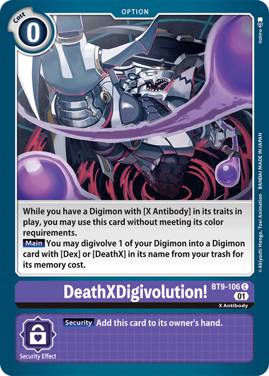 BT9-106 DeathXDigivolution! Single