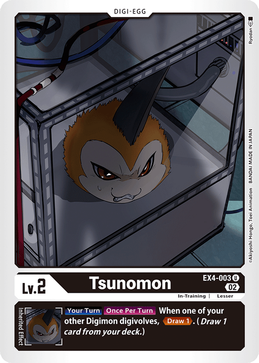 EX4-003 Tsunomon Single