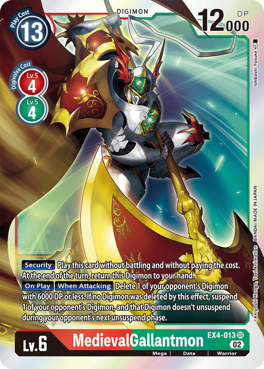 EX4-013 MedievalGallantmon Single