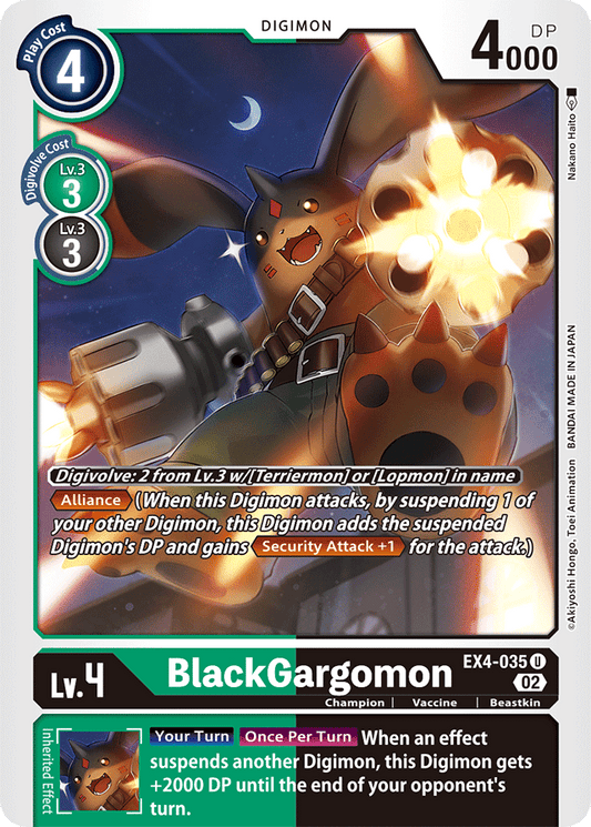 EX4-035 BlackGargomon Single