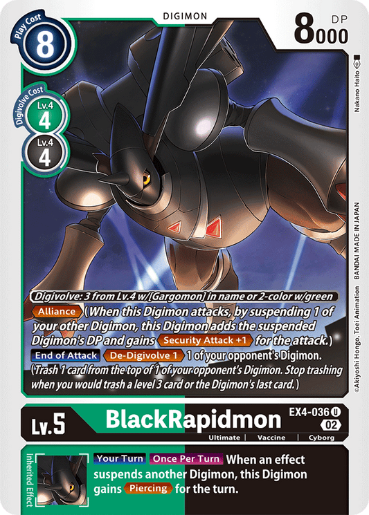 EX4-036 BlackRapidmon Single