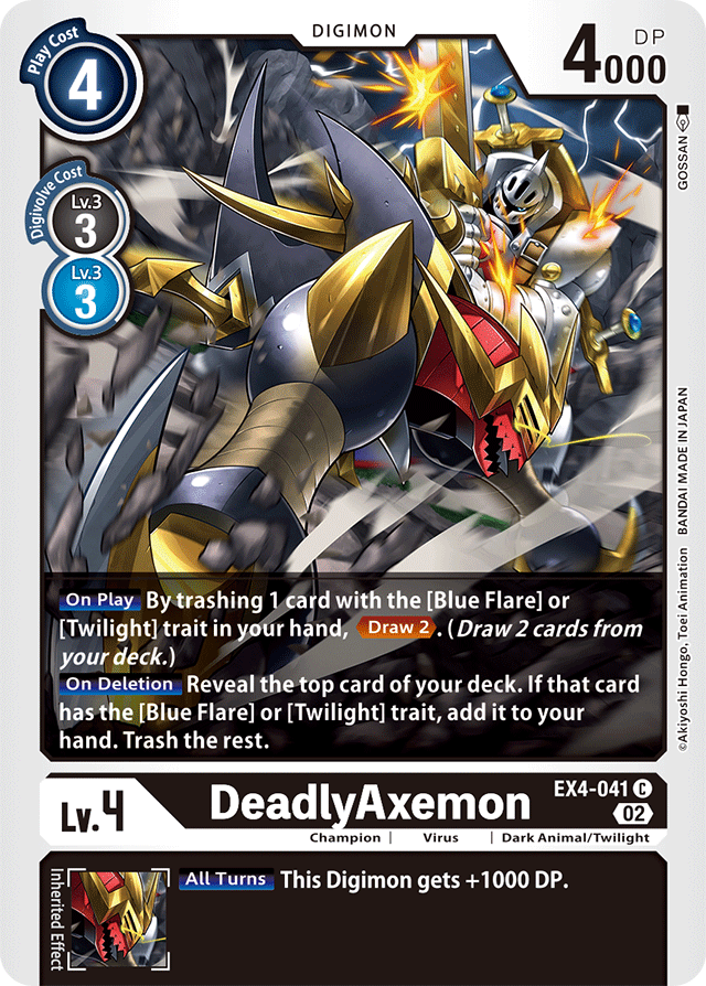 EX4-041 DeadlyAxemon Single