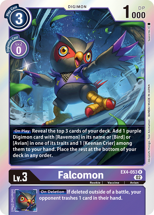 EX4-053 Falcomon Single