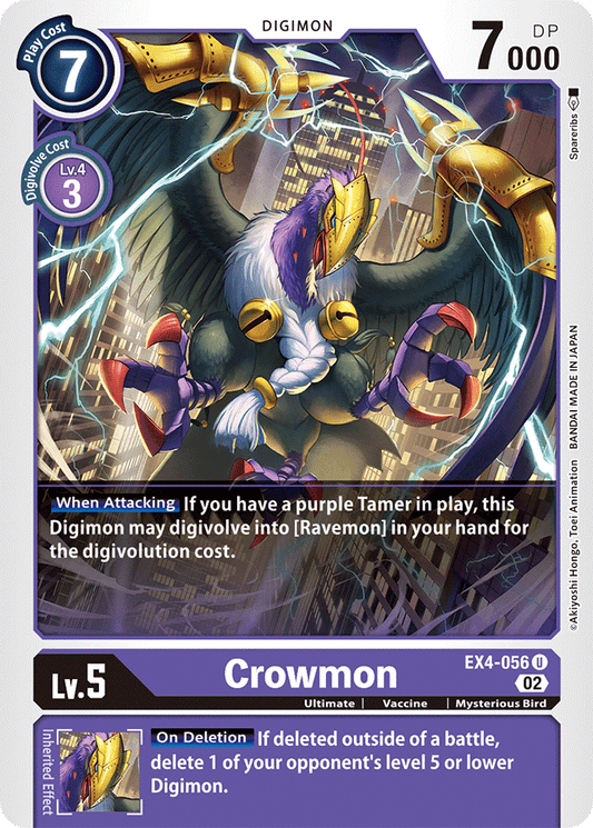 EX4-056 Crowmon Single