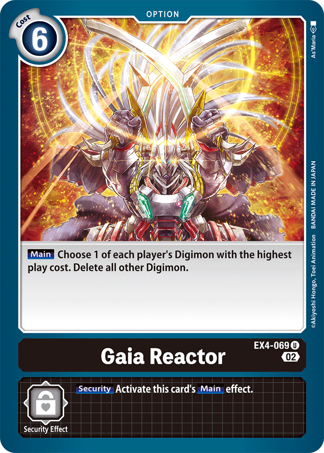 EX4-069 Gaia Reactor Single