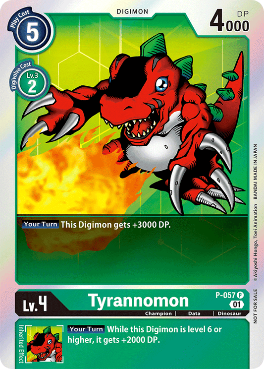 P-057 Tyrannomon Single