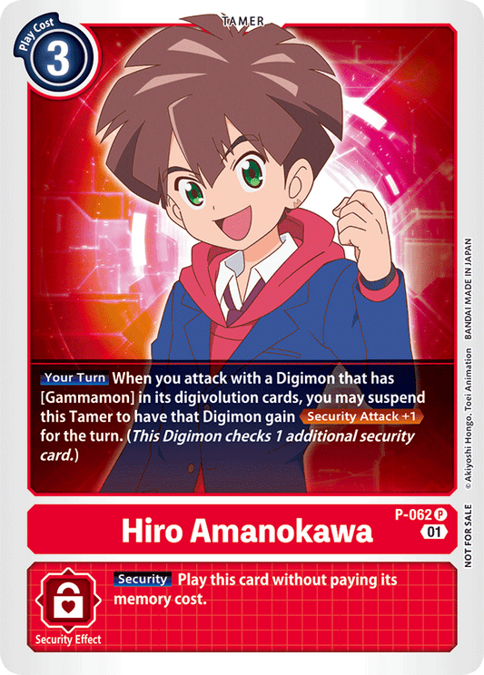 P-062 Hiro Amanokawa Single