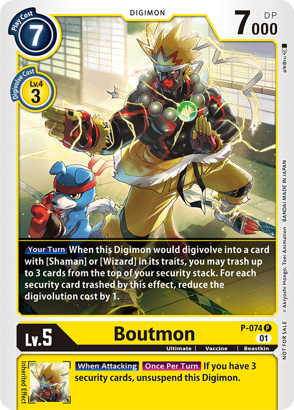 P-074 Boutmon Single