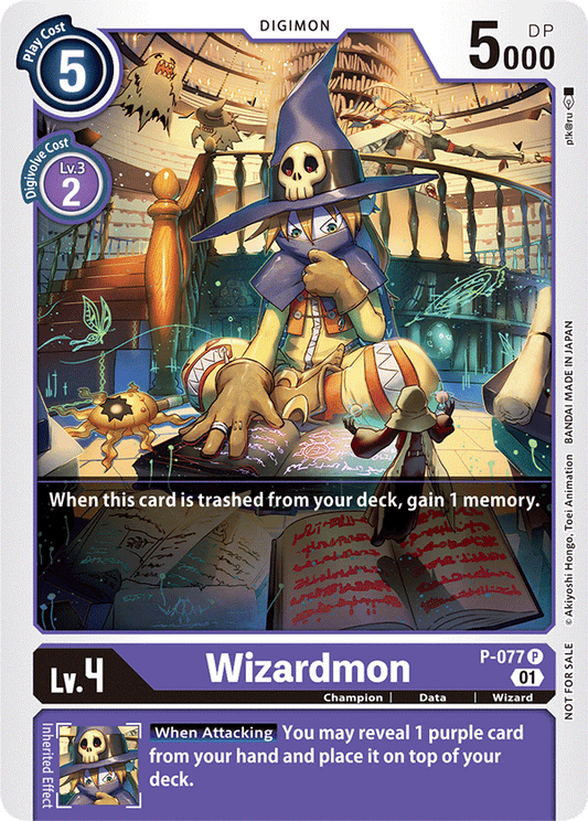 P-077 Wizardmon Single