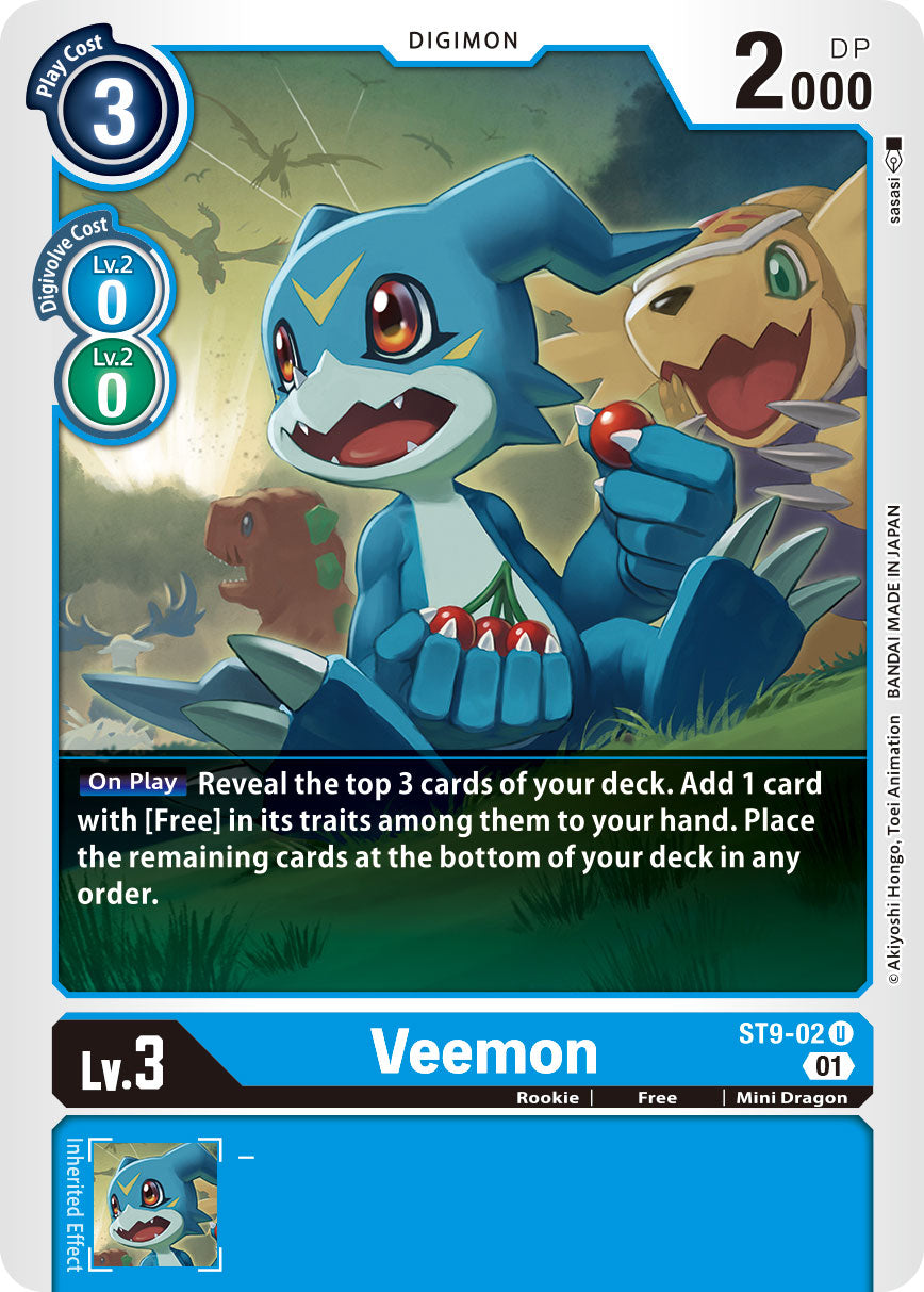 ST9-02 Veemon Single