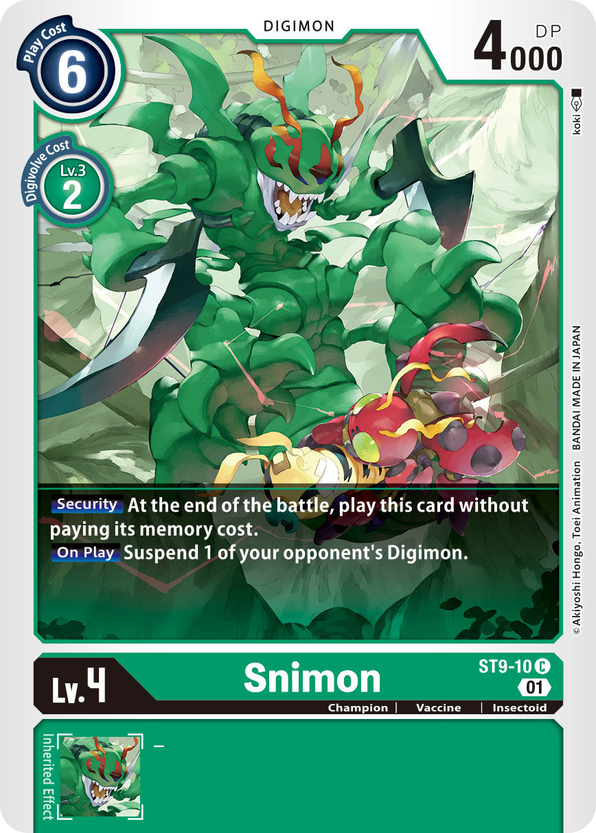 ST9-10 Snimon Single