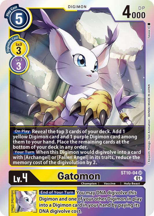 ST10-04 Gatomon Single