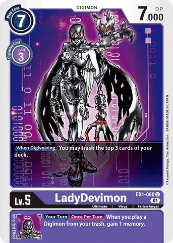 EX1-060 LadyDevimon Single