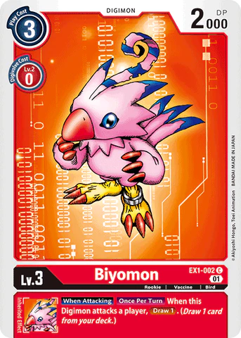 EX1-002 Biyomon Single